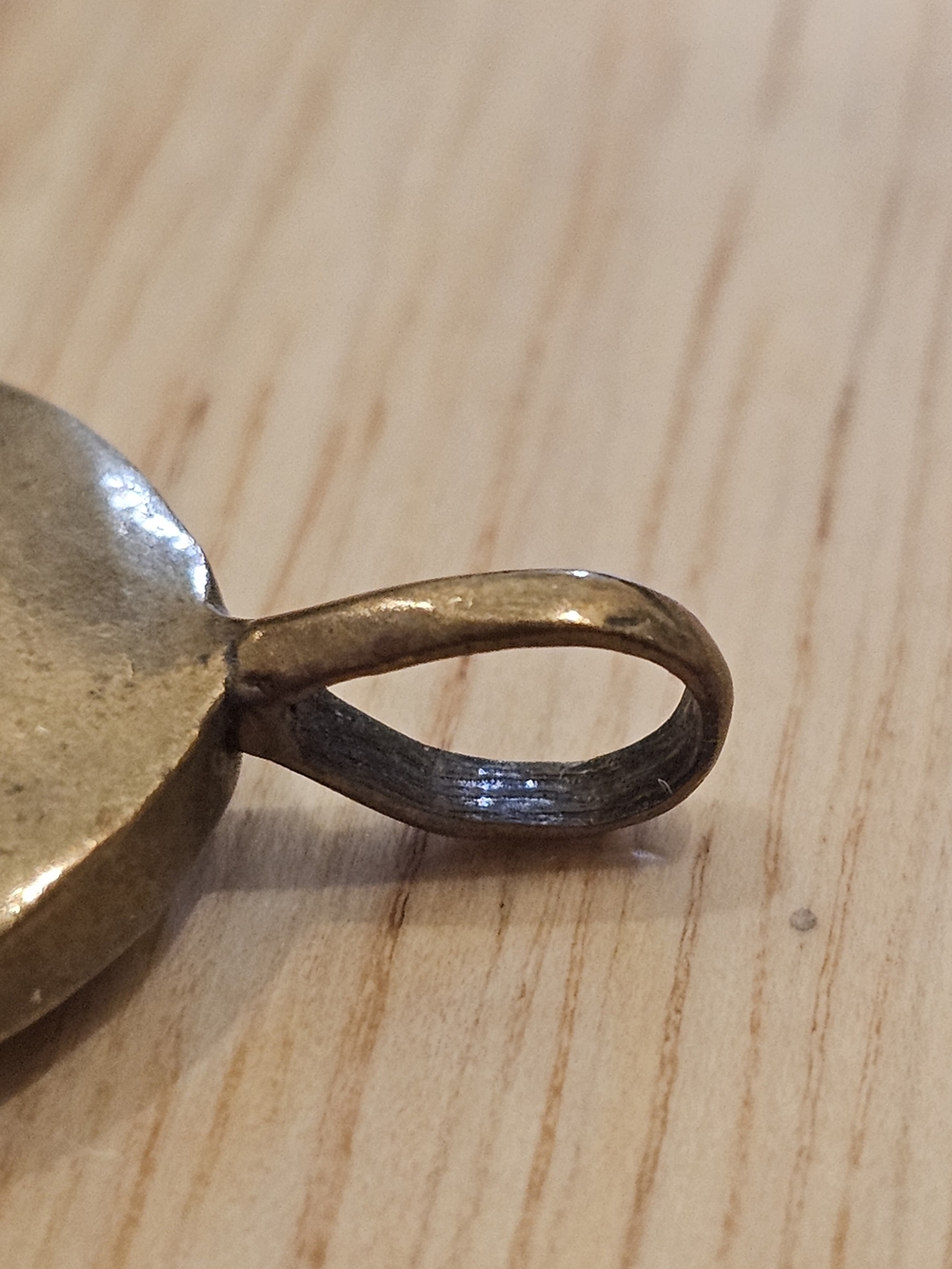 Gorgeous solid brass Third Eye / All-Seeing Eye protective talisman pendant - Picture 6 of 9